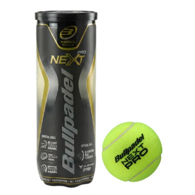 Мяч для падела BULLPADEL Next PRO, FIP Approved, упаковка 3 мяча