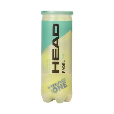 Мяч для падела HEAD Padel One S, FIP Approved, упаковка 3 мяча