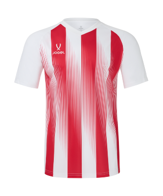 Футболка игровая JOGEL CAMP Striped Jersey, красный/белый