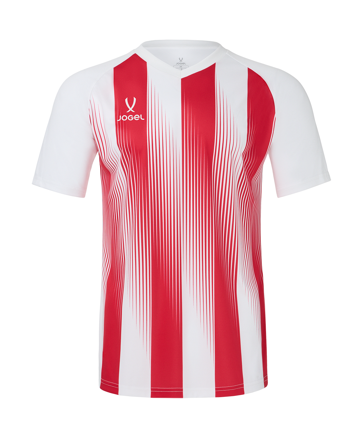 Футболка игровая JOGEL CAMP Striped Jersey, красный/белый
