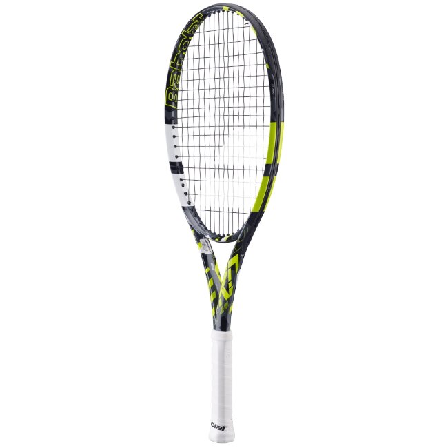 Теннисная ракетка детская Babolat Pure Aero Junior 25 16x19 (2023), 140467, с натяжкой