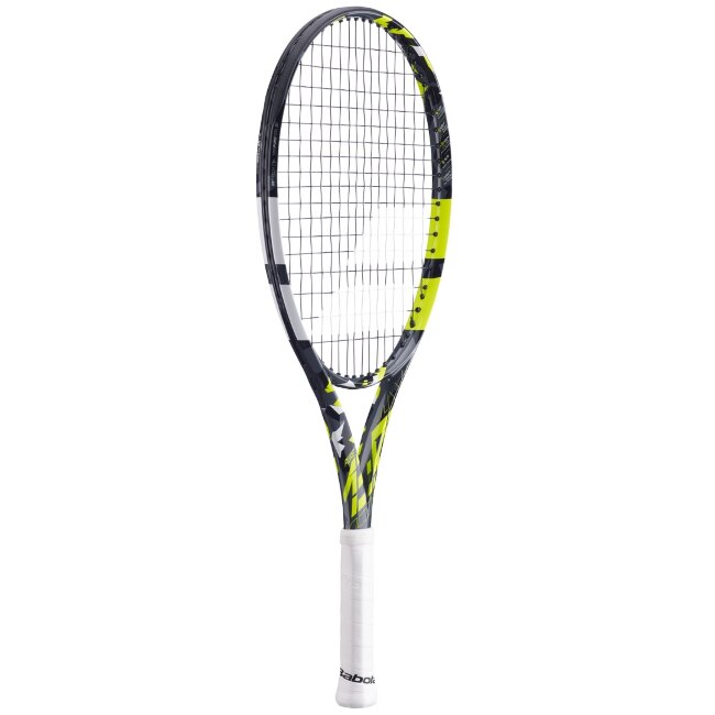 Теннисная ракетка детская Babolat Pure Aero Junior 25 16x19 (2023), 140467, с натяжкой