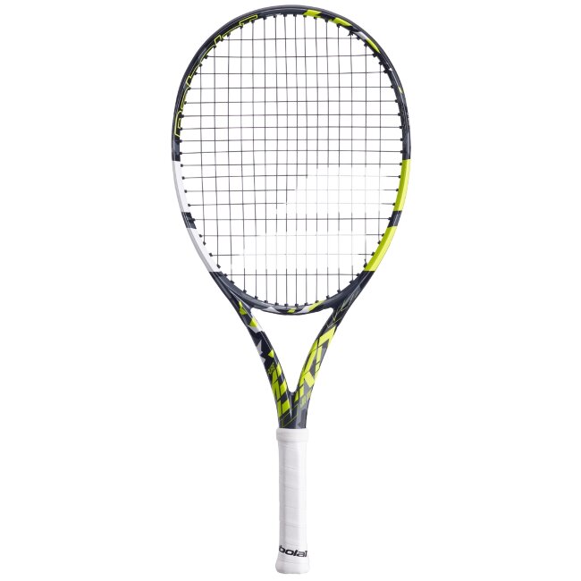 Теннисная ракетка детская Babolat Pure Aero Junior 25 16x19 (2023), 140467, с натяжкой