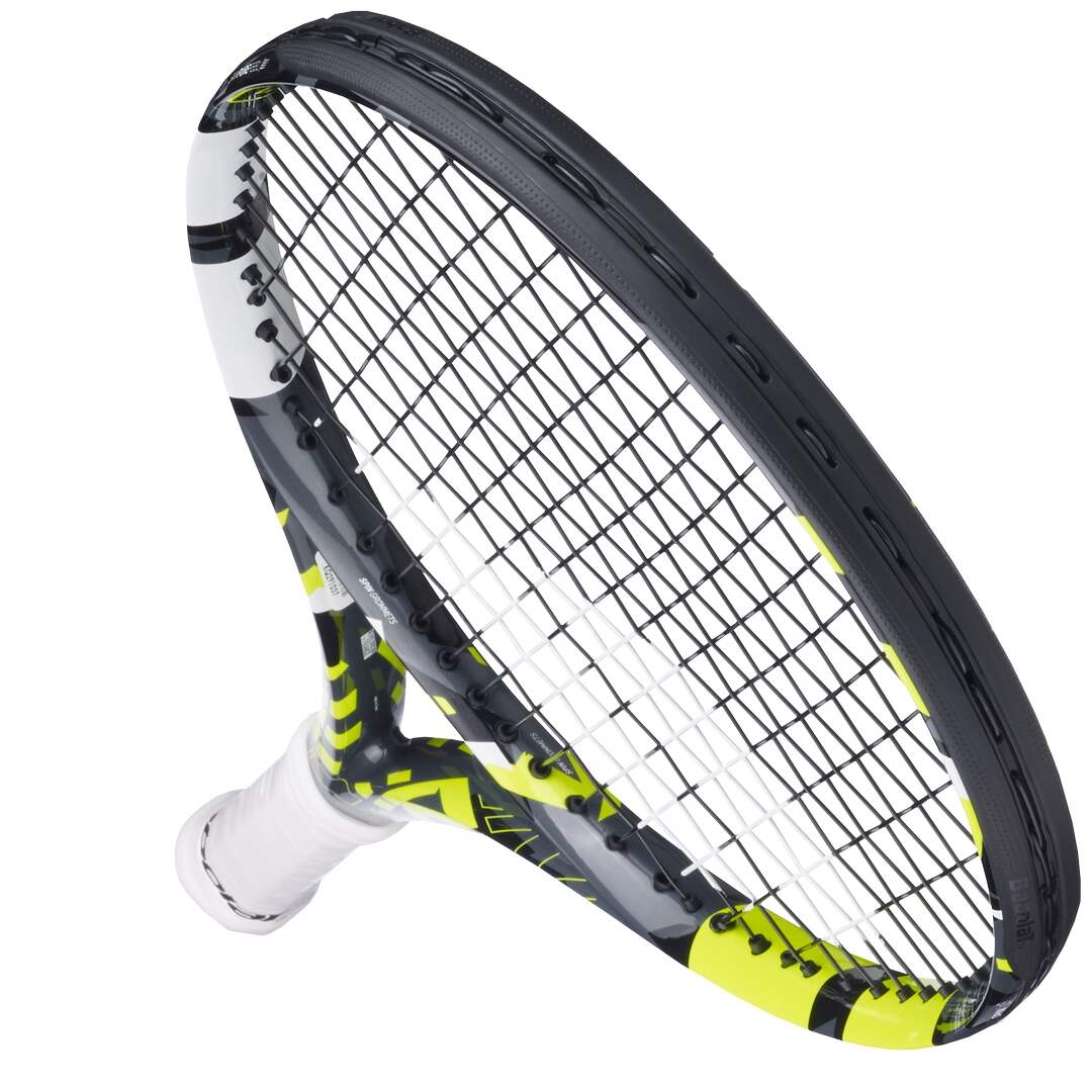 Теннисная ракетка детская Babolat Pure Aero Junior 25 16x19 (2023), 140467, с натяжкой