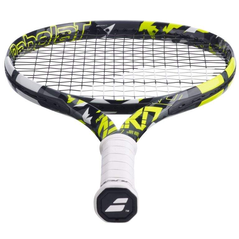 Теннисная ракетка детская Babolat PURE AERO JUNIOR 26 16x19 (2023), 140464, с натяжкой