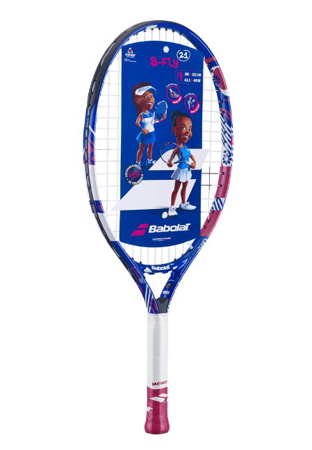 Теннисная ракетка детская Babolat B'FLY 21 14x15 (2023), 140485, с натяжкой