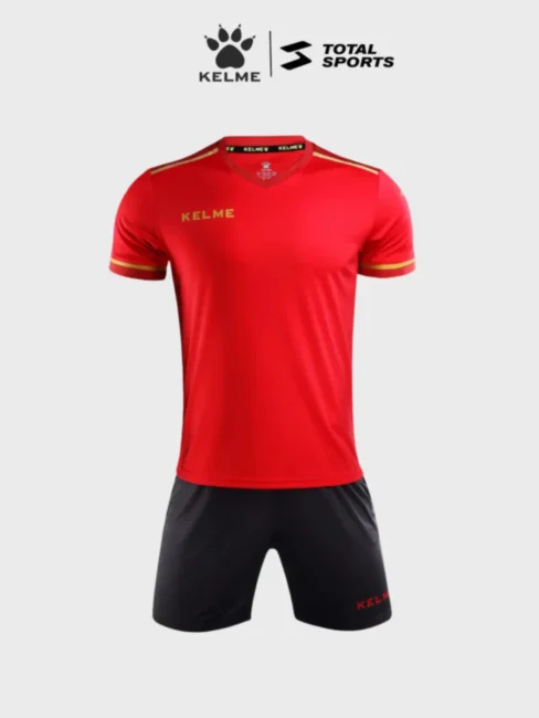 Комплект детской футбольной формы KELME SEGOVIA, красный