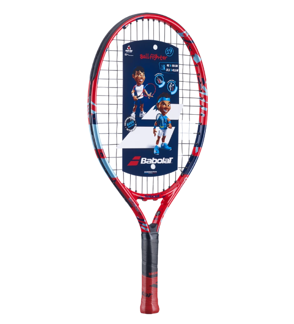 Теннисная ракетка детская Babolat BALLFIGHTER 19 14x14 (2023), 140479, с натяжкой