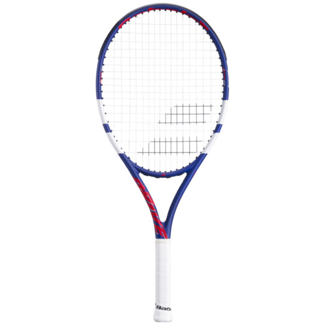 Теннисная ракетка детская Babolat DRIVE JUNIOR 25 16x17 (2025), 140515, с натяжкой