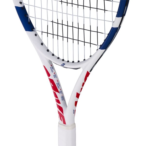 Теннисная ракетка детская Babolat DRIVE JUNIOR GIRL 24 16x17 (2024), 140513, с натяжкой