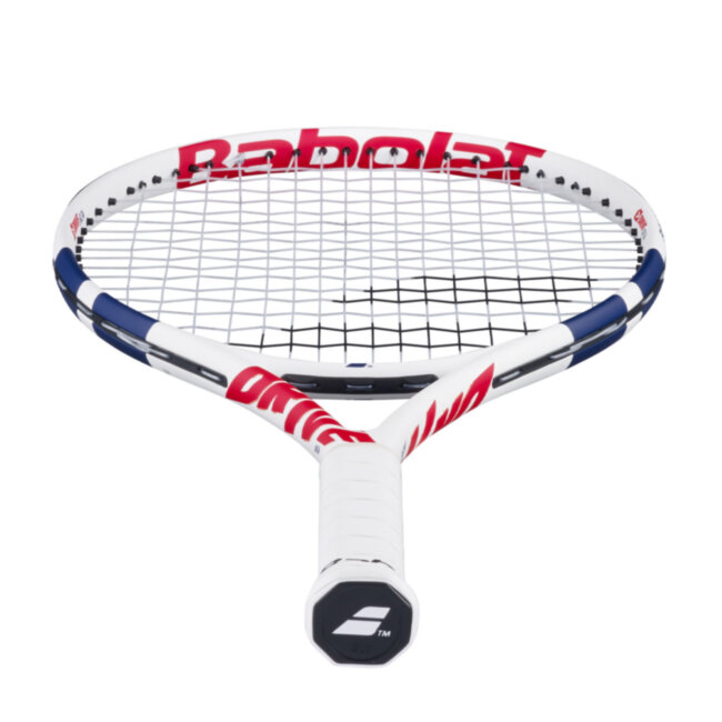 Теннисная ракетка детская Babolat DRIVE JUNIOR GIRL 24 16x17 (2024), 140513, с натяжкой