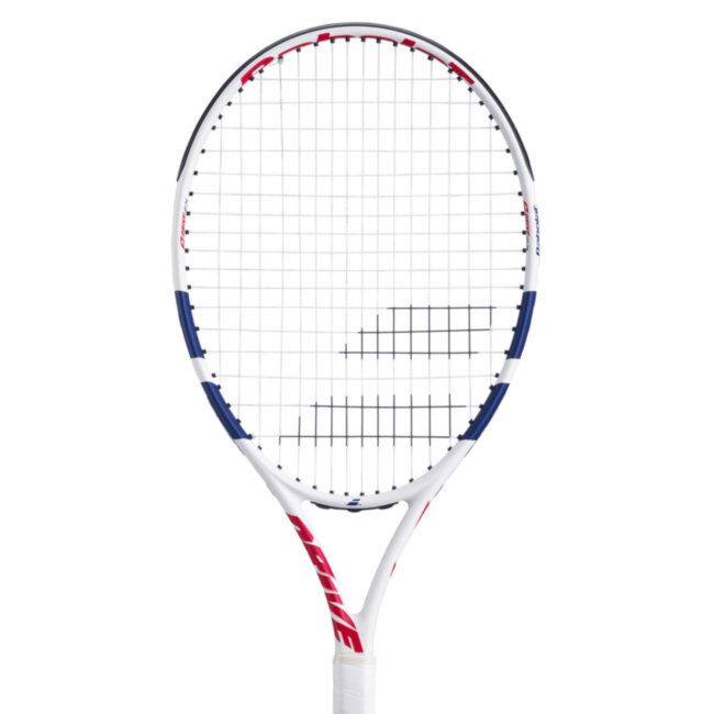 Теннисная ракетка детская Babolat DRIVE JUNIOR GIRL 24 16x17 (2024), 140513, с натяжкой