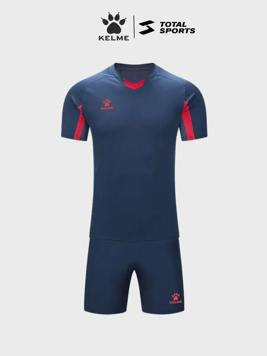 Комплект футбольной формы KELME UNION, темно-синий