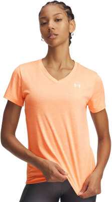 Футболка Under Armour Tech SSV- Twist, оранжевый